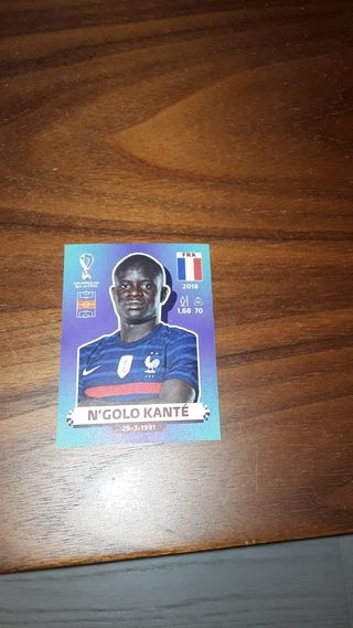Cromo N'golo Kante mundial qatar sticker