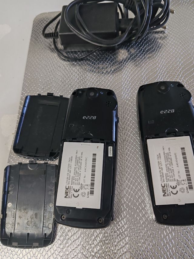 2 Nec e228 con caricabatterie