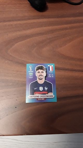 Cromo Antoine Griezman mundial qatar sticker