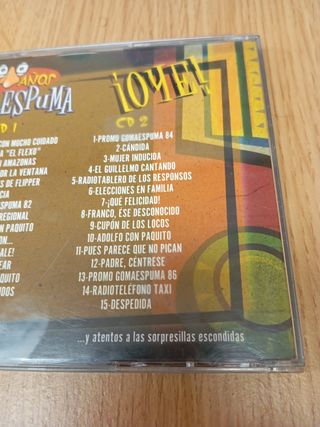 CD 20 AÑOS DE GOMAESPUMA