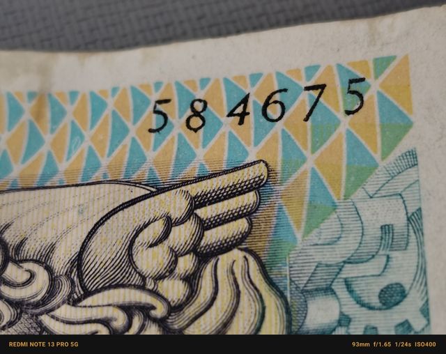 Billete de 500 Liras Italianas