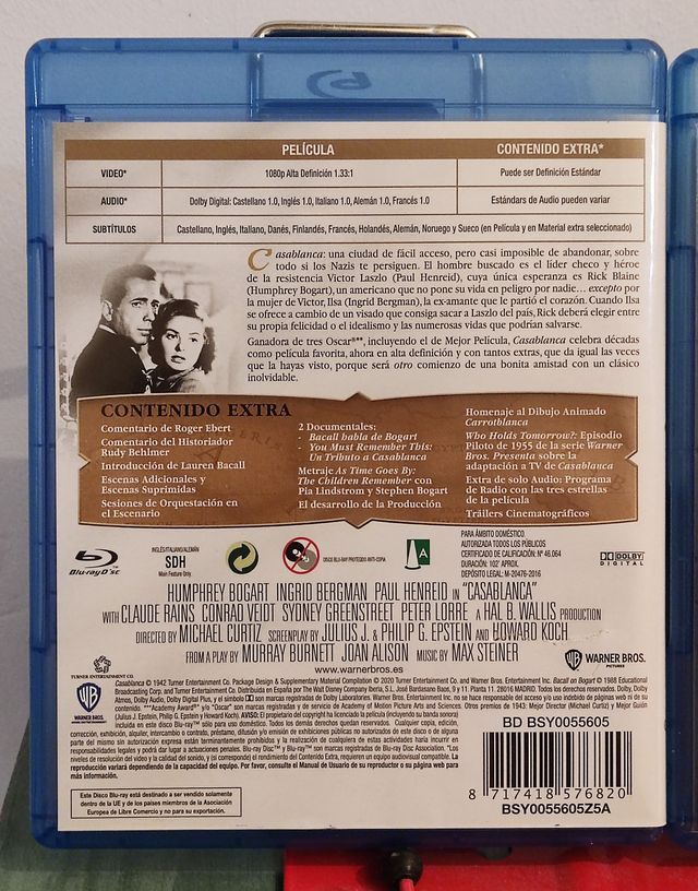 Pack Blu ray clasico