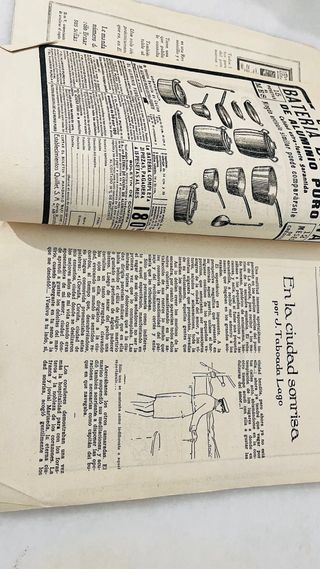LOTE 24 REVISTAS LECTURAS 1921