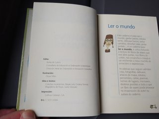 Diario de lectura en galego