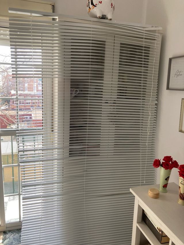 Persiana de lamas metalicas