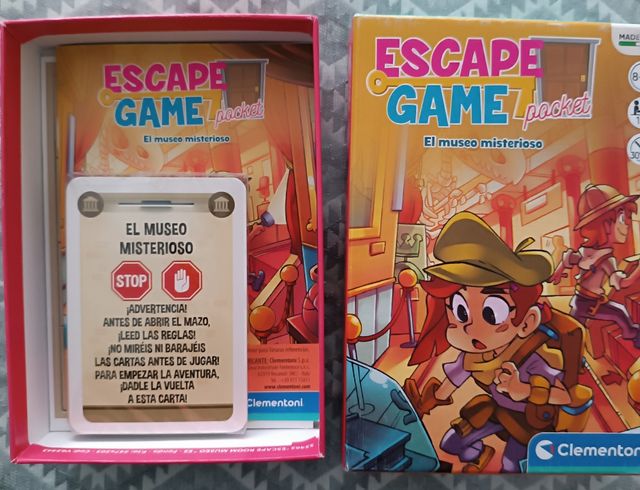 Juego escape game pocket