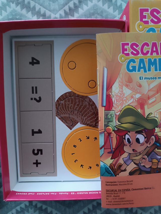 Juego escape game pocket
