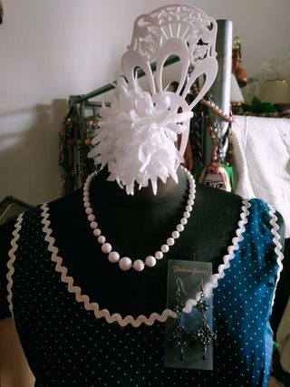 Traje flamenca gitana sevillana t44