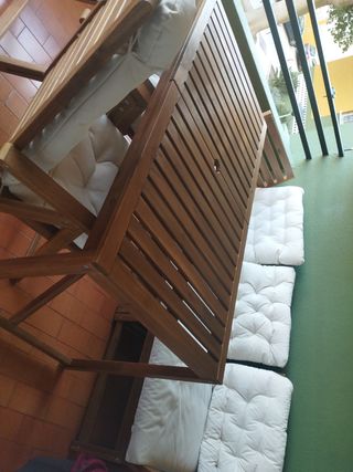 Conjunto terraza
