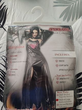 Disfraz mujer araña