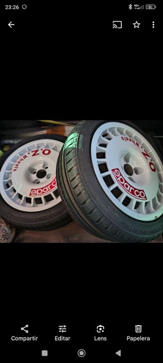 Llantas Oz Racing 15"