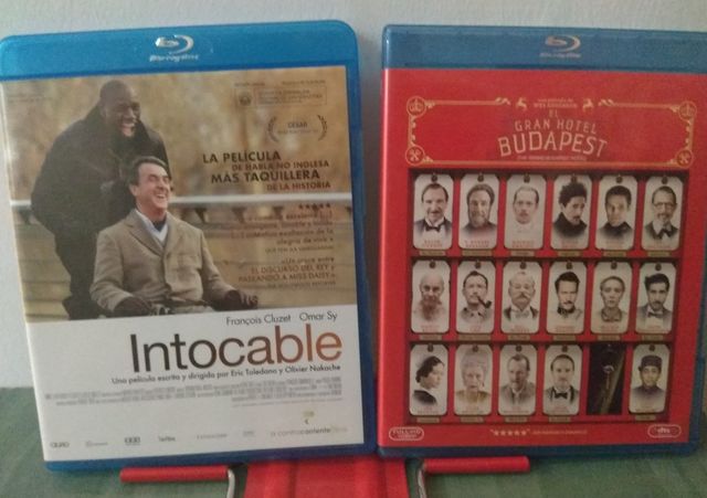 Pack en Blu ray El gran hotel Budapest e Intocable