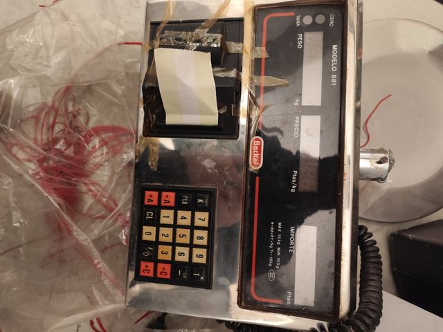 Bascula colgante vintage