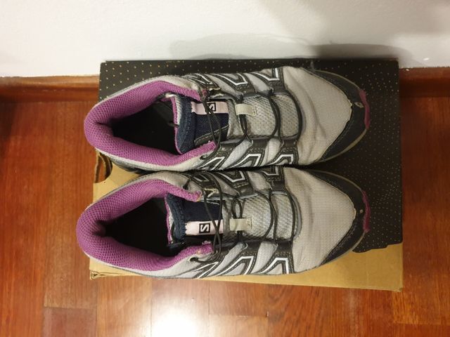 Zapatillas salomon niño-a 33