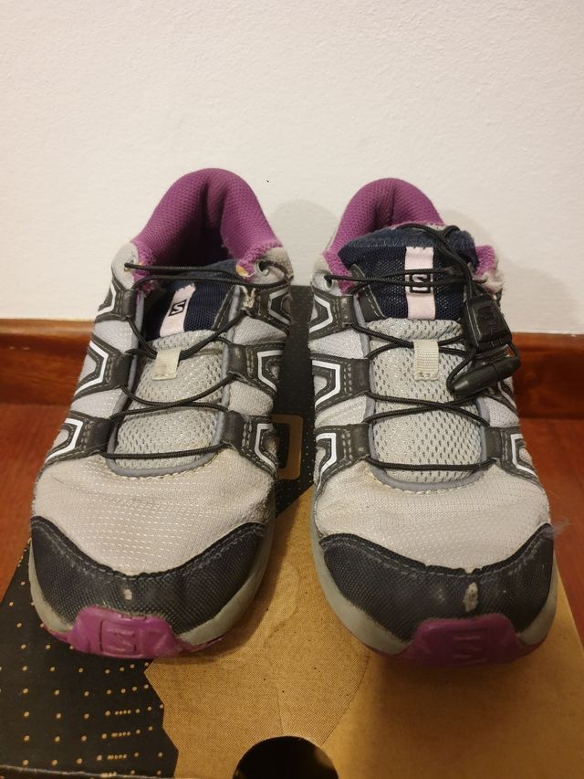 Zapatillas salomon niño-a 33