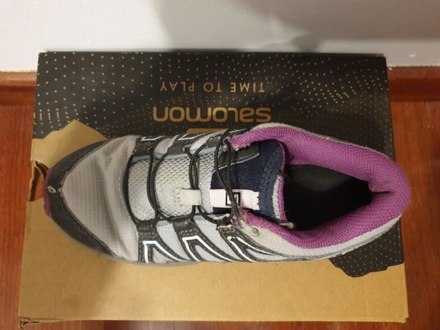 Zapatillas salomon niño-a 33