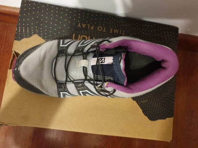 Zapatillas salomon niño-a 33