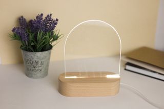 Lámpara con diseño, imagen, foto personalizado