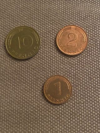 Tre monete tedesche