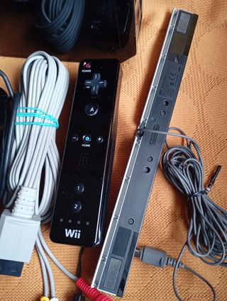 Nintendo Wii negra