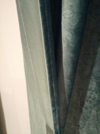 Cortinas Leroy turquesa