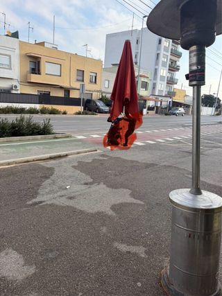 Sombrilla gigante mas pie