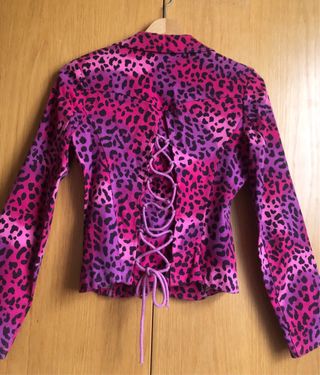 Chaqueta Blazer Leopardo de Monóxido