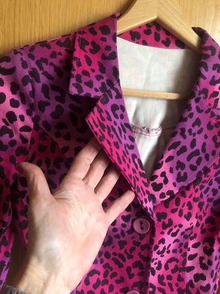 Chaqueta Blazer Leopardo de Monóxido