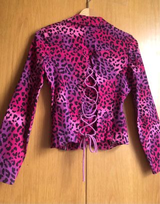 Chaqueta Blazer Leopardo de Monóxido