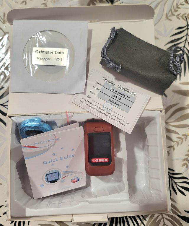 Pulsossimetro Saturimetro professionale Oxy-10