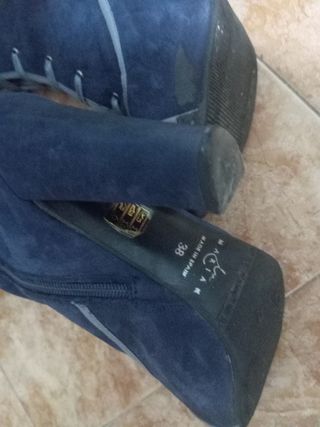 Botas altas hazta rodillas 38 c.nuevas