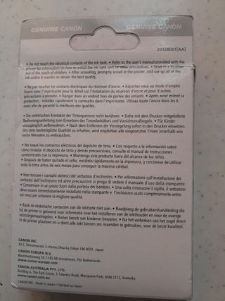 Cartucce Canon Cli-521 Cli 620 e 520 pgbk Multipac
