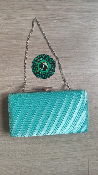 Bolso NUEVO y otro Regalo verde fucsia
