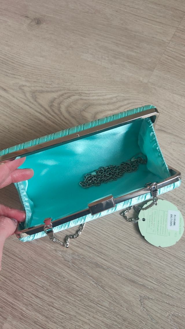 Bolso NUEVO y otro Regalo verde fucsia