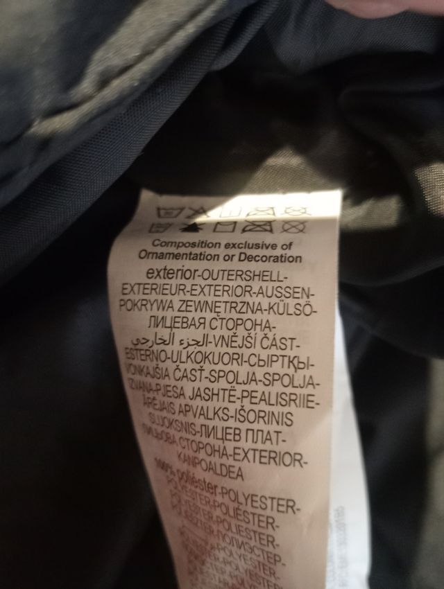 Chaqueta abrigo Milano talla XXL Hombre