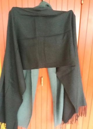 Bufanda sciarpa doppio colore