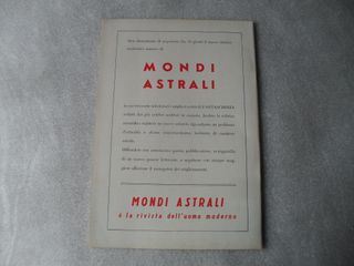 Mondi Astrali N. 4 febbraio 1955
