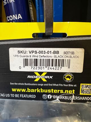 Paramanos Barkbuster VPS color Negro