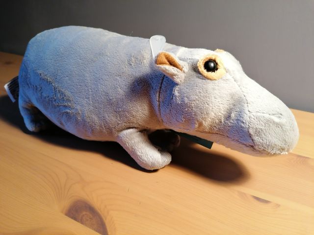 WILD PLANET. Hipopótamo. 32 cm. All About Nature.