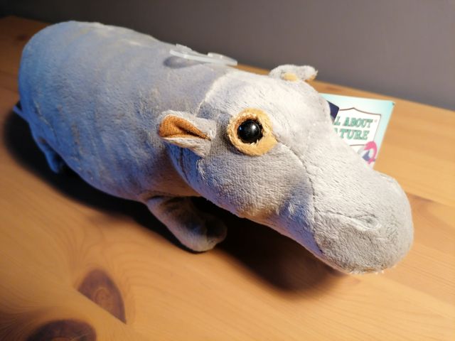 WILD PLANET. Hipopótamo. 32 cm. All About Nature.