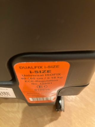 Silla coche Britax Romer Dualfix isize