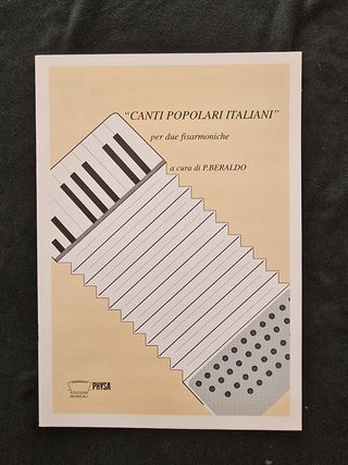 P. BERALDO Canti popolari italiani, 2 fisarmoniche