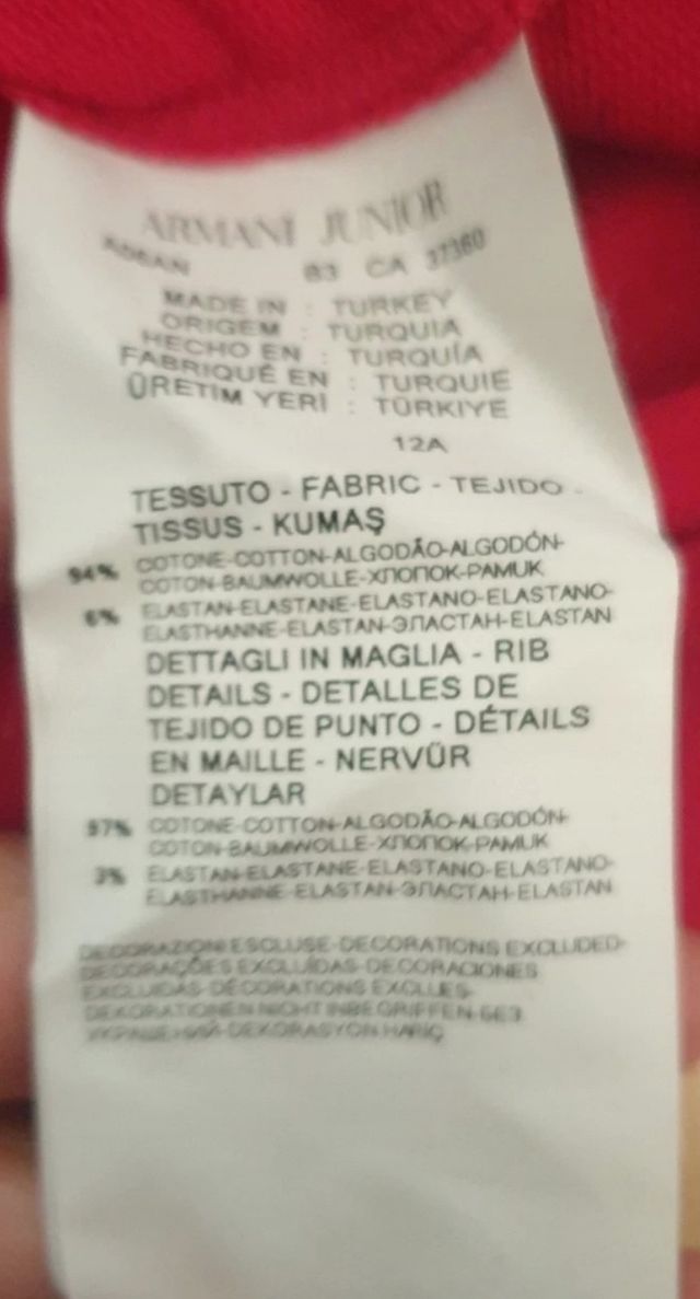 Vestido Armani niña