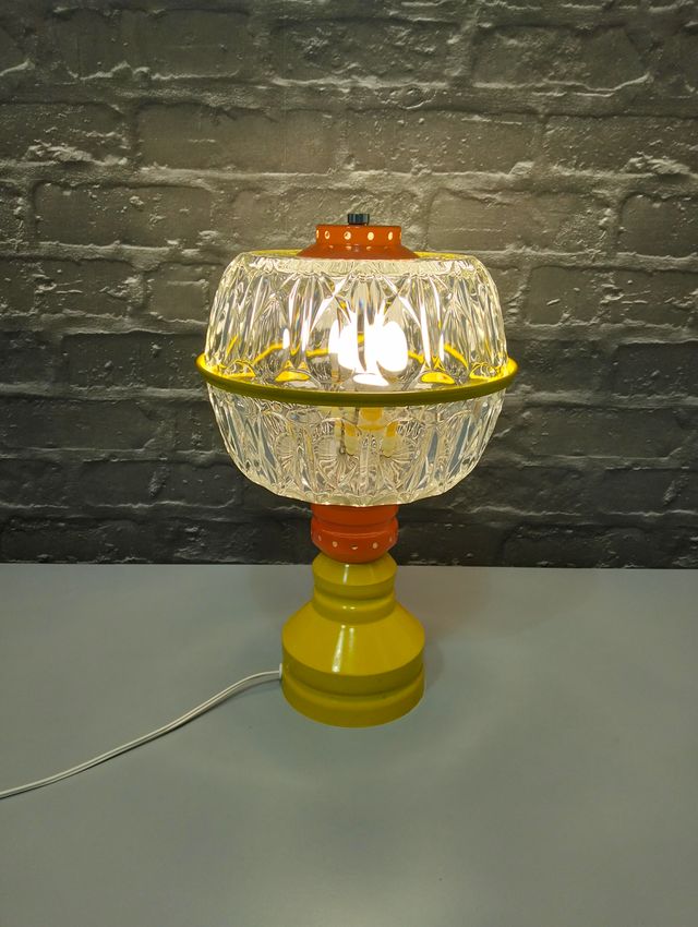 lampada vintage pop anni 70