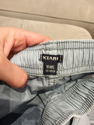 Pantalón corto niño talla 10