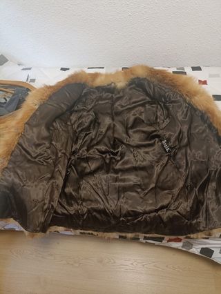 Abrigo de piel