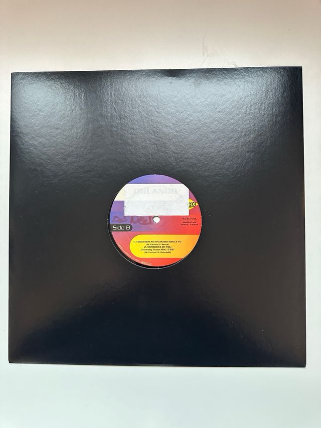Vinilo Orlando  Together Again