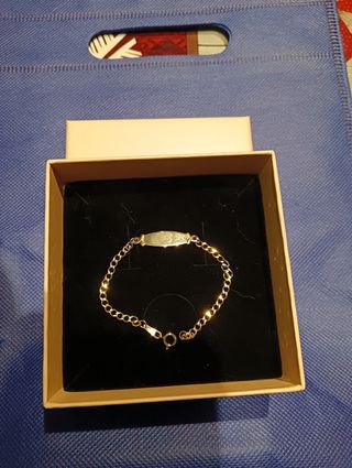 Pulsera-Esclava de Oro bebé 