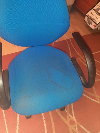 Silla oficina azul