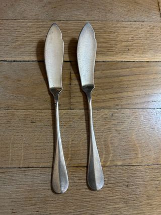 Cubiertos pescado plata Meneses